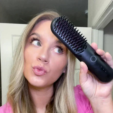 Pourquoi la brosse à cheveux sans fil Luvera va révolutionner votre routine beauté.